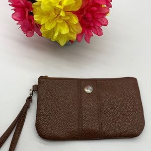 Stone Mountain Brown wristlet